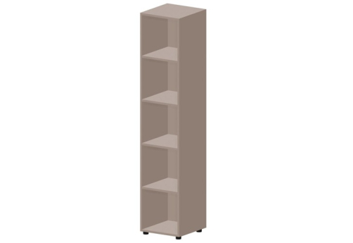 Стеллаж высокий узкий Киви, цвет тортора