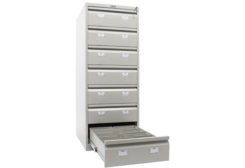 Картотека МФ1027, цвет серый полуматовый