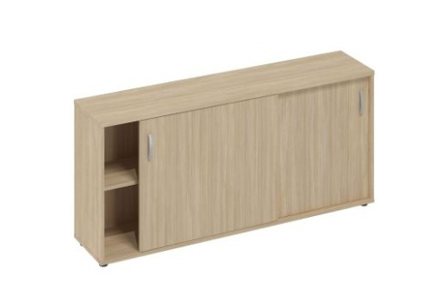Шкаф-купе низкий Мира Нумо, цвет дуб скандинавский
