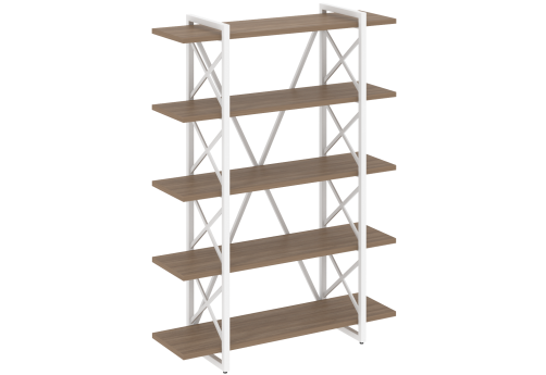 Стеллаж Европа, цвет дуб аризона + белый