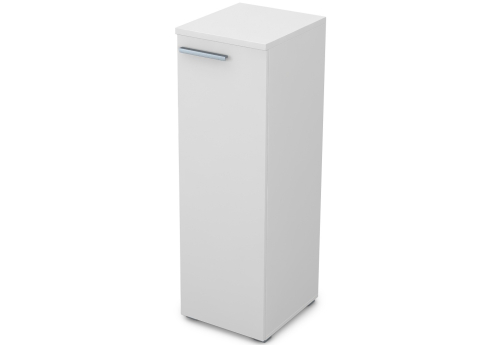 Пенал средний закрытый Платинум Персонал, цвет белый премиум