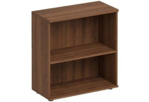 Стеллаж низкий широкий Прайм, цвет орех