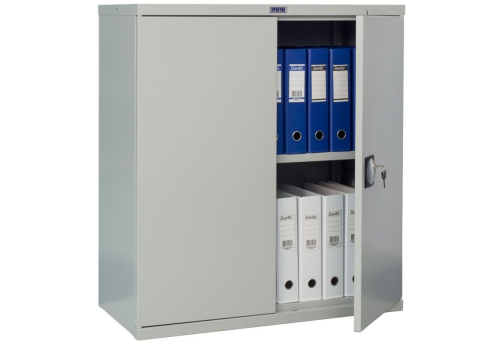 Шкаф офисный МФ1052, цвет серый полуматовый