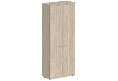 Гардероб с задней стенкой ЛДСП Индиго Вуд, цвет дуб светлый