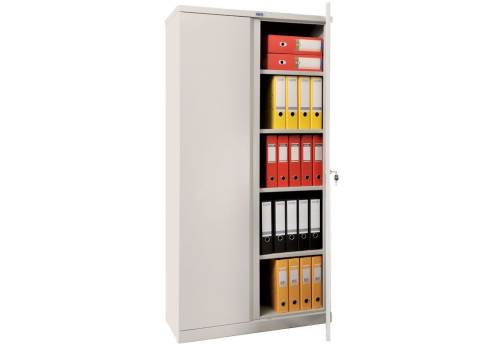 Шкаф офисный МФ1040, цвет серый полуматовый