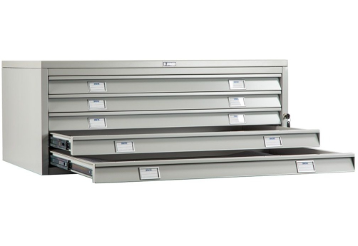 Картотека МФ1135 (верх), цвет серый полуматовый