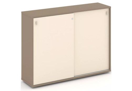 Шкаф-купе приставной, цвет латте + сатин