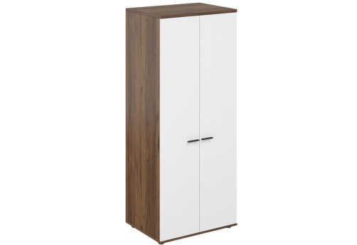 Гардероб (задняя стенка ЛДСП) Индиго Вуд, цвет дуб модена + белый