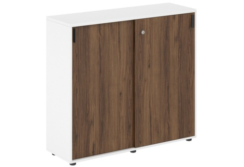 Шкаф-купе средний Индиго Вуд, цвет дуб модена + белый
