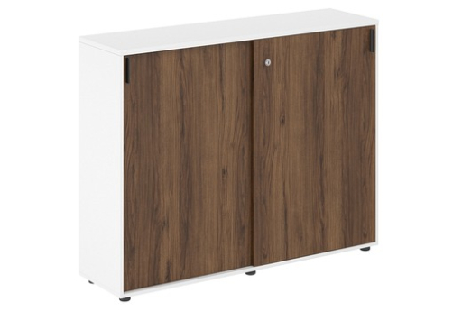 Шкаф-купе средний Индиго Вуд, цвет дуб модена + белый