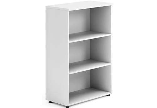 Стеллаж средний широкий Мотиви, цвет белый