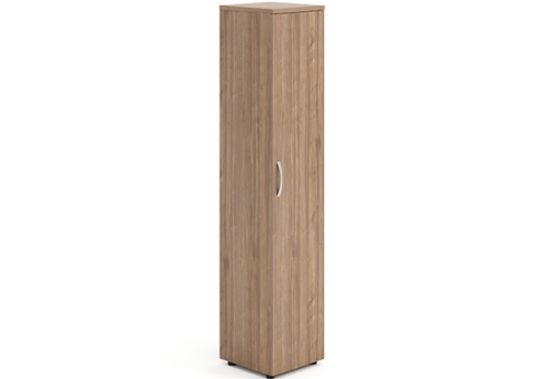 Шкаф высокий узкий правый Мотиви, цвет орех