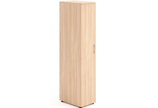 Шкаф для одежды узкий левый Мотиви, цвет светлый дуб