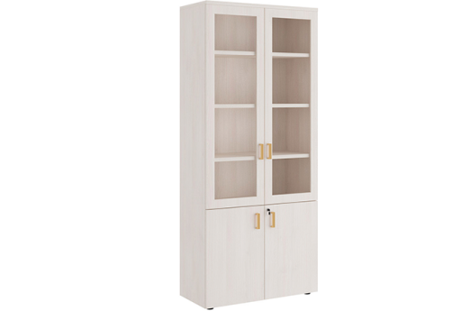 Шкаф для бумаг Доминго, цвет дуб шамони светлый