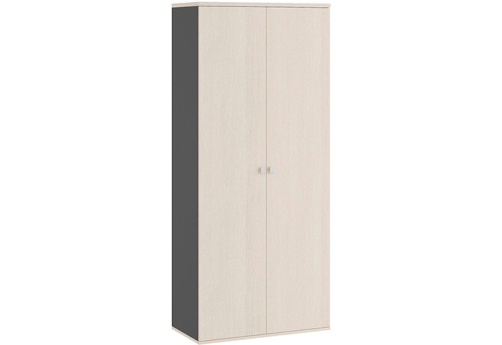 Гардероб Эрника, цвет дуб шамони светлый + антрацит