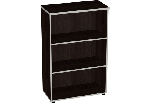 Стеллаж широкий средний Валенсия, цвет венге