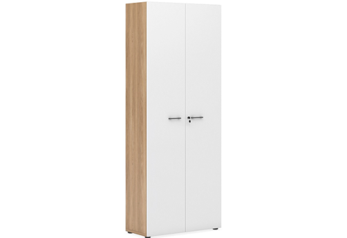 Гардероб Дейли, цвет дуб + белый