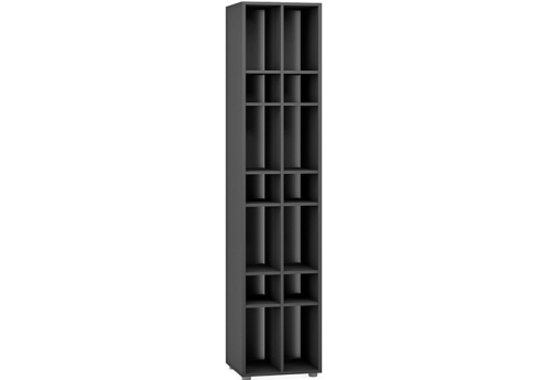 Стеллаж с подсветкой Верро, цвет антрацит