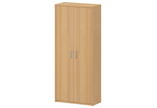 Стеллаж закрытый Аксима, цвет ольха