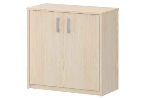 Стеллаж низкий закрытый Аксима, цвет бук