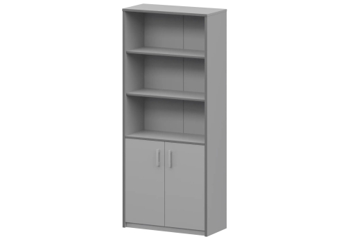 Шкаф Аксима, цвет серый