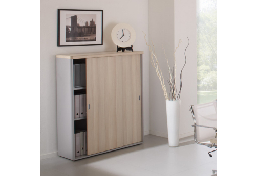 Шкаф-купе средний Романо, цвет дуб