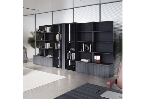 Группа шкафов Инфинити, цвет металлик