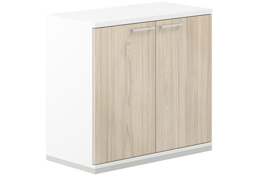 Шкаф 2 уровня Фламинго, цвет белый + акация
