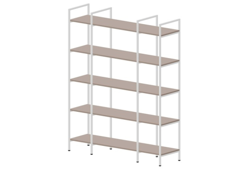 Стеллаж 3 секции Киви, цвет тортора