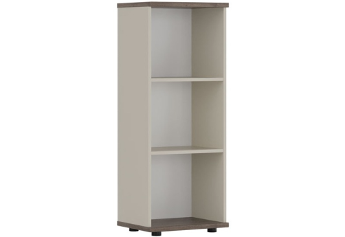 Стеллаж узкий, цвет дуб шамони темный