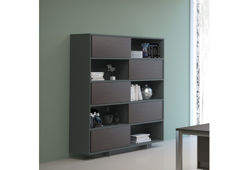 Шкаф-купе Кристо Директ, цвет орех + антрацит