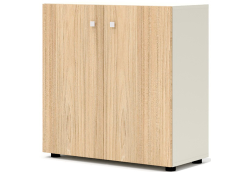 Шкаф низкий широкий Некста, цвет вяз + беж