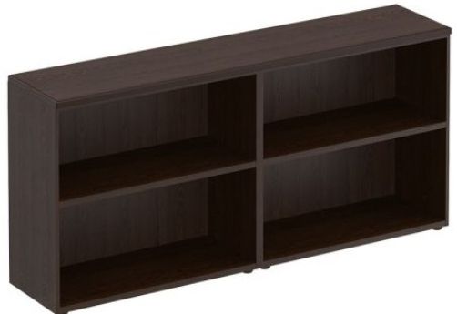 Стеллаж низкий Фиеста, цвет дуб черный