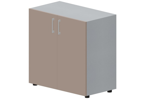 Шкаф низкий закрытый Киви, цвет тортора