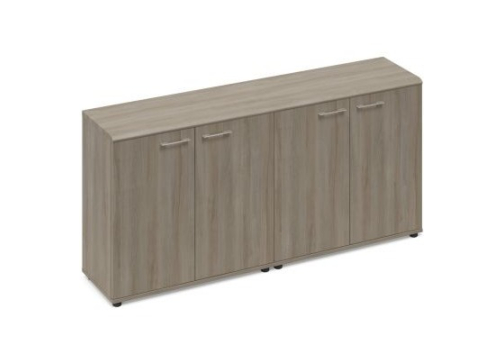 Шкаф низкий закрытый Види Вуд, цвет вяз