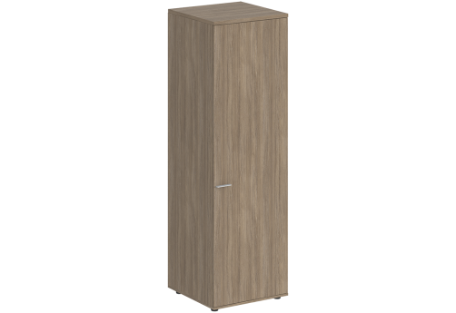 Гардероб с задней стенкой HDF правый Индиго Вуд, цвет дуб темный