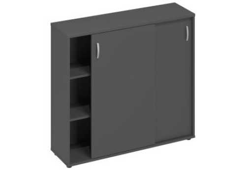 Шкаф-купе средний Мира Нумо, цвет антрацит премиум