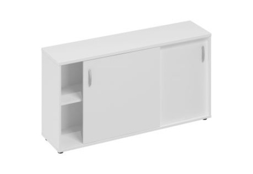 Шкаф-купе низкий Мира Нумо, цвет белый премиум
