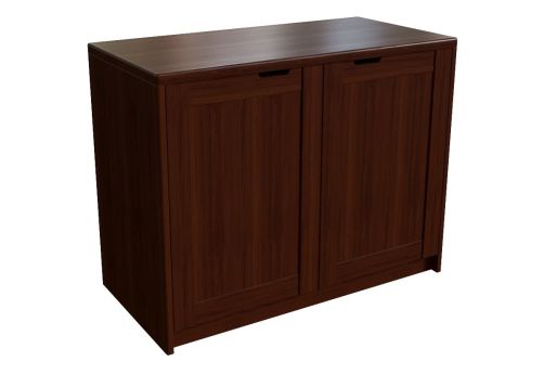 Креденция 2 двери, цвет темный орех