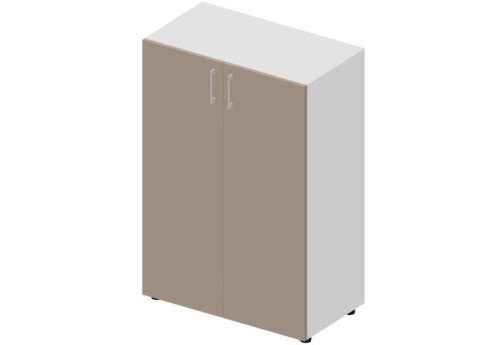 Шкаф средний закрытый Киви, цвет тортора