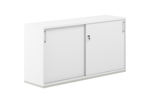 Шкаф-купе 2 уровня Фламинго, цвет белый