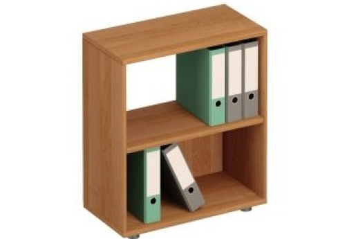 Стеллаж низкий широкий Тарли, цвет ольха