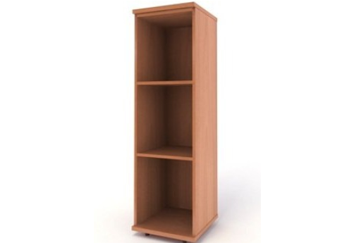 Стеллаж средний узкий, цвет бук