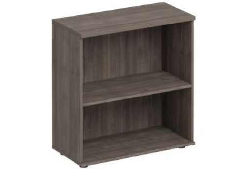 Стеллаж низкий широкий Прайм, цвет шамони темный