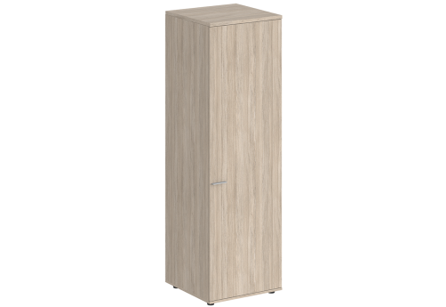 Гардероб с задней стенкой HDF правый Индиго Вуд, цвет дуб светлый