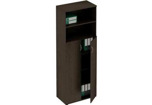 Шкаф для документов полузакрытый Тарли, цвет венге