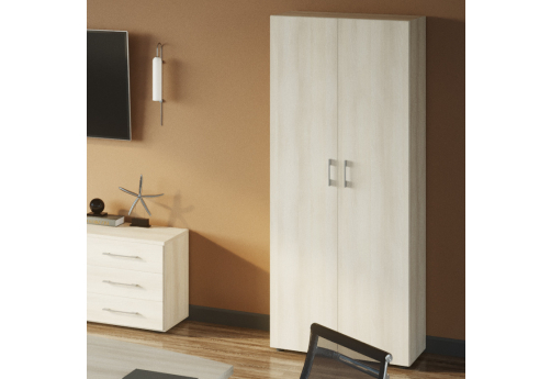 Шкаф закрытый 2-х дверный Лорка, цвет акация