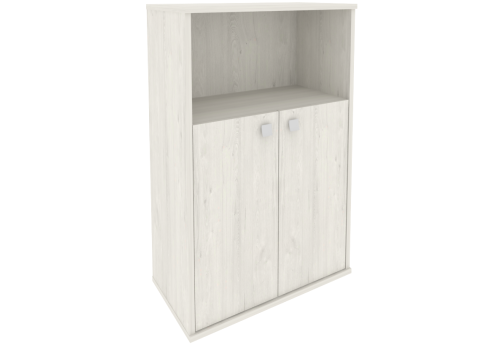 Шкаф средний широкий (1 открытая полка), цвет дуб наварра