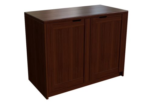 Креденция 2 двери, цвет темный орех