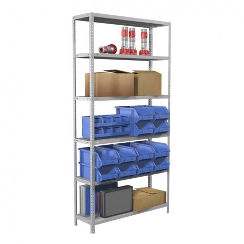 Стеллаж Практик MS Strong, 1850х1000х300 мм
